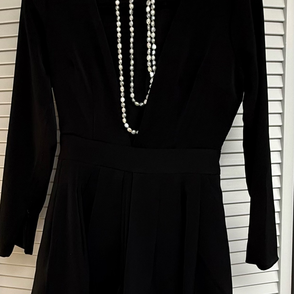 Lovers + Friends Classic Black Romper - Picture 6 of 8